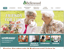 Tablet Screenshot of bellewood.com